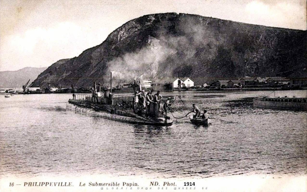 Philippeville - Submersible Papin - 1914.jpg